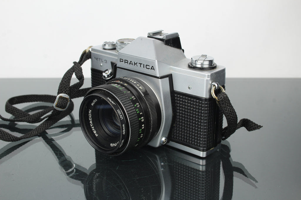 Praktica MTL3 + Pentacon auto 50mm 1.8 M42 lens