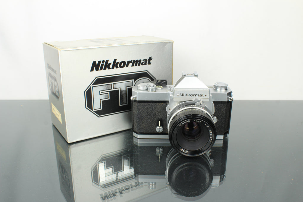 Nikkormat FT-2 + 50mm 1:2 Nikkor lens