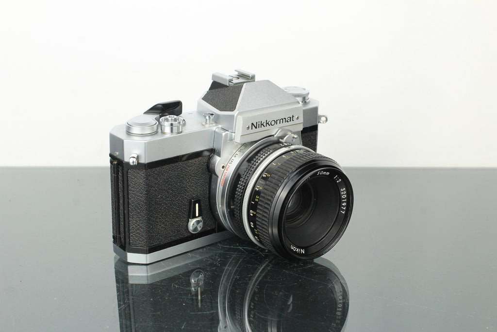 Nikkormat FT-2 + 50mm 1:2 Nikkor lens