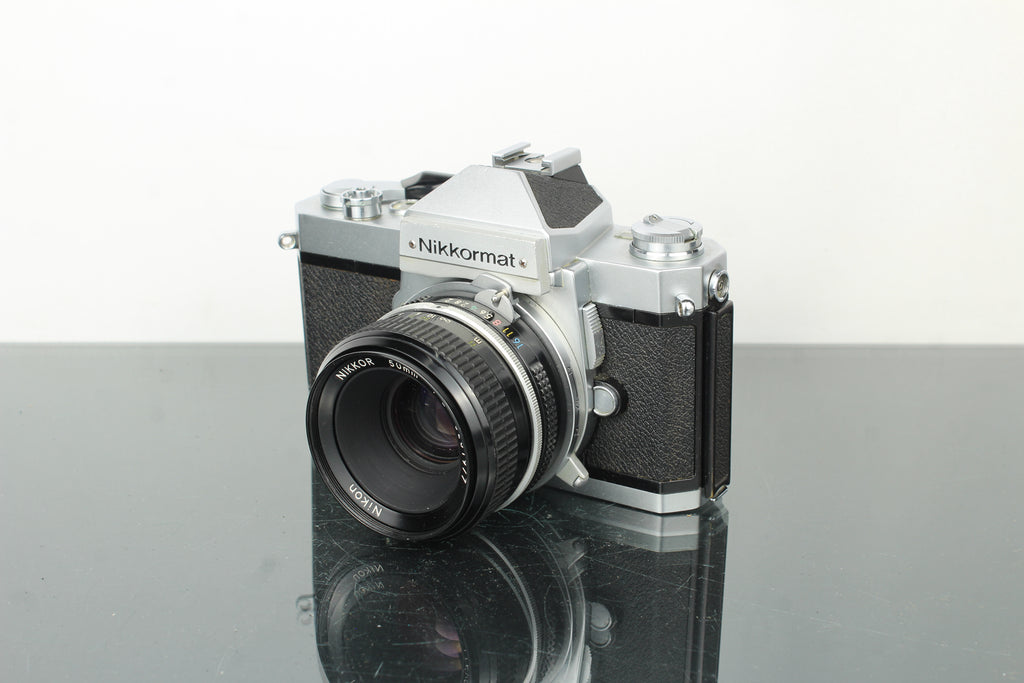 Nikkormat FT-2 + 50mm 1:2 Nikkor lens