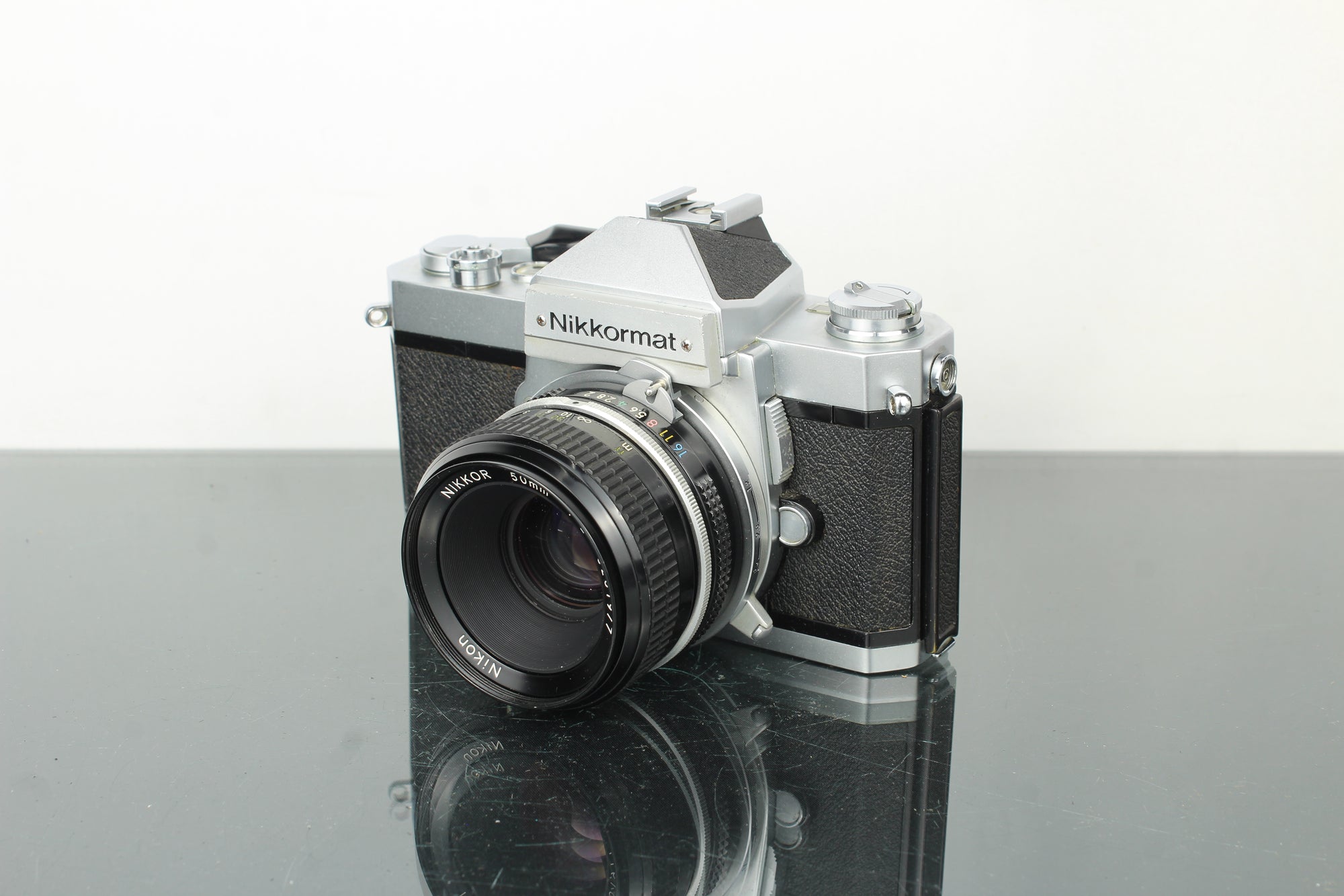 Nikkormat FT-2 + 50mm 1:2 Nikkor lens