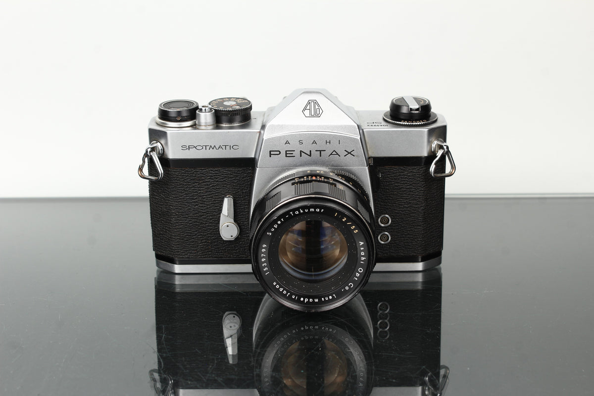 Asahi Pentax Spotmatic+ 55mm f/2.0