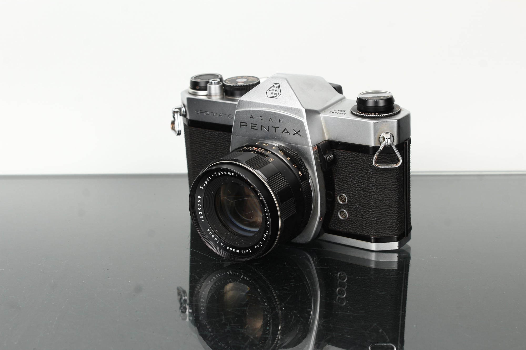 Asahi Pentax Spotmatic+ 55mm f/2.0