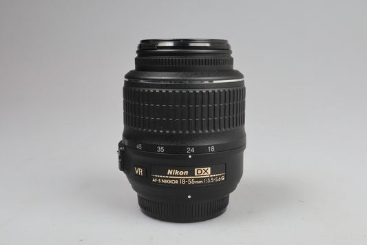 Nikon DX AF-S Lens | 18-55mm 1:3.5-5.6G | Nikon F Mount