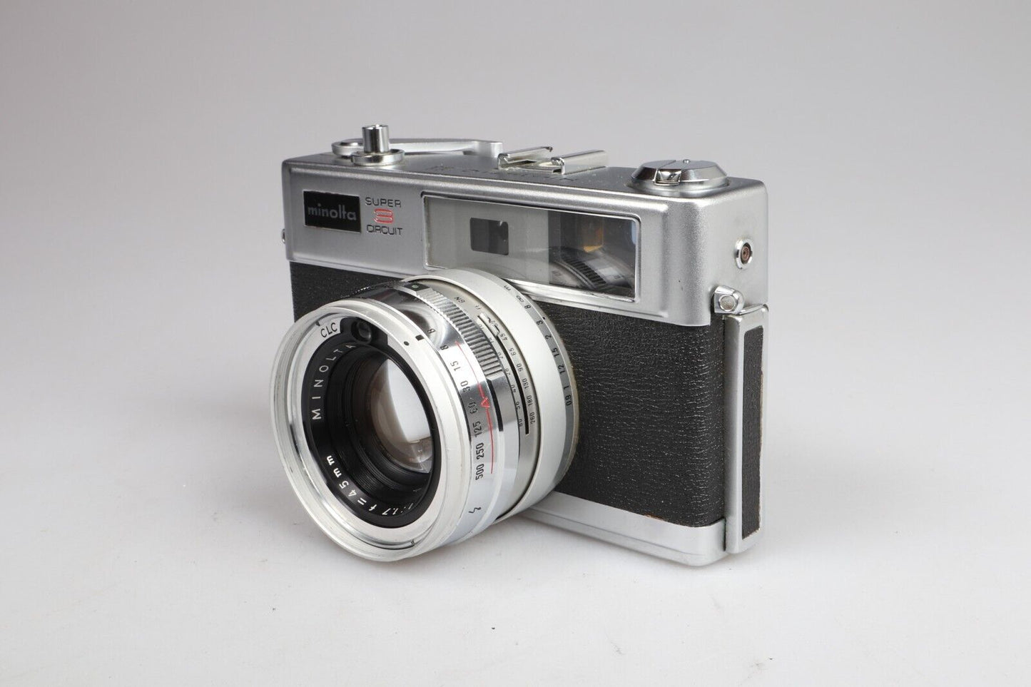 Minolta Hi-Matic 11 | 35mm Point &amp; Shoot Filmcamera | Zilver/Zwart 