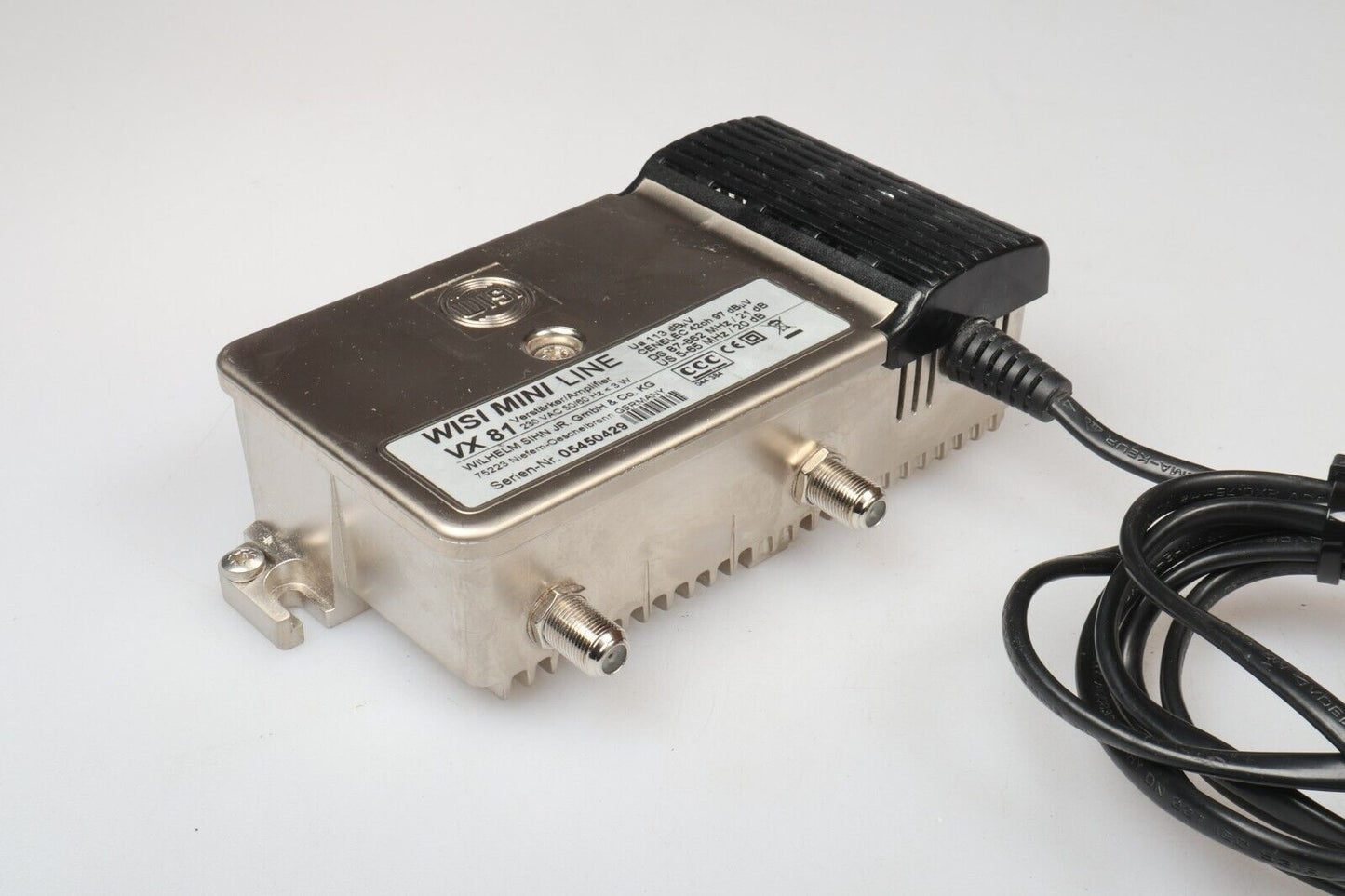 WISI Mini Line VX 81 | Verstärker / Amplifier | Silver