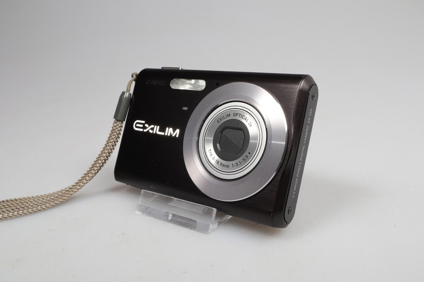 Casio Exilim EX-Z60 | Digitale Kompaktkamera | 6,0 MP | Schwarz