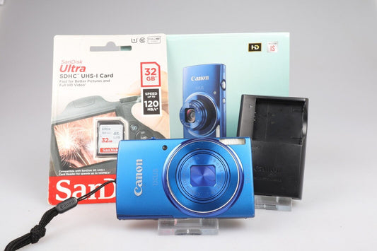 Canon IXUS 155 | Digital Compact Camera | 20MP | Blue