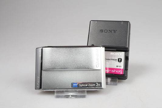 Sony Cybershot DSC-T5 | Digitale compactcamera | 5,1 MP | Zilver