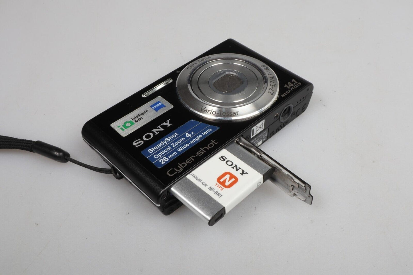 Sony Cyber-shot DSC-W320 | Fotocamera digitale compatta | 14.1MP | Nero