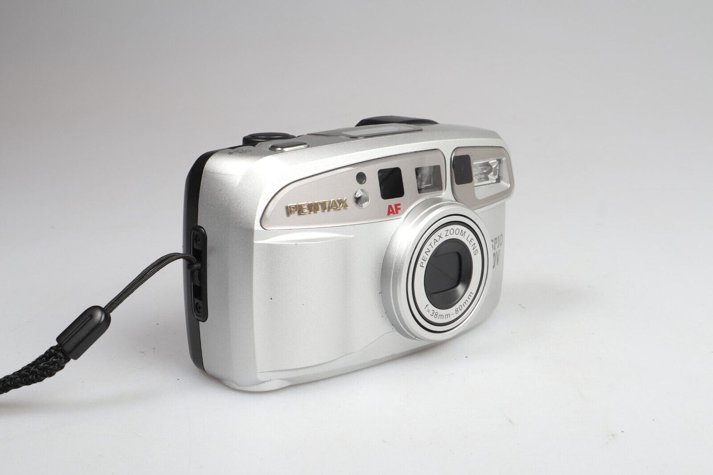 Pentax Espio 80V | Appareil photo argentique point & shoot 35 mm | Argent