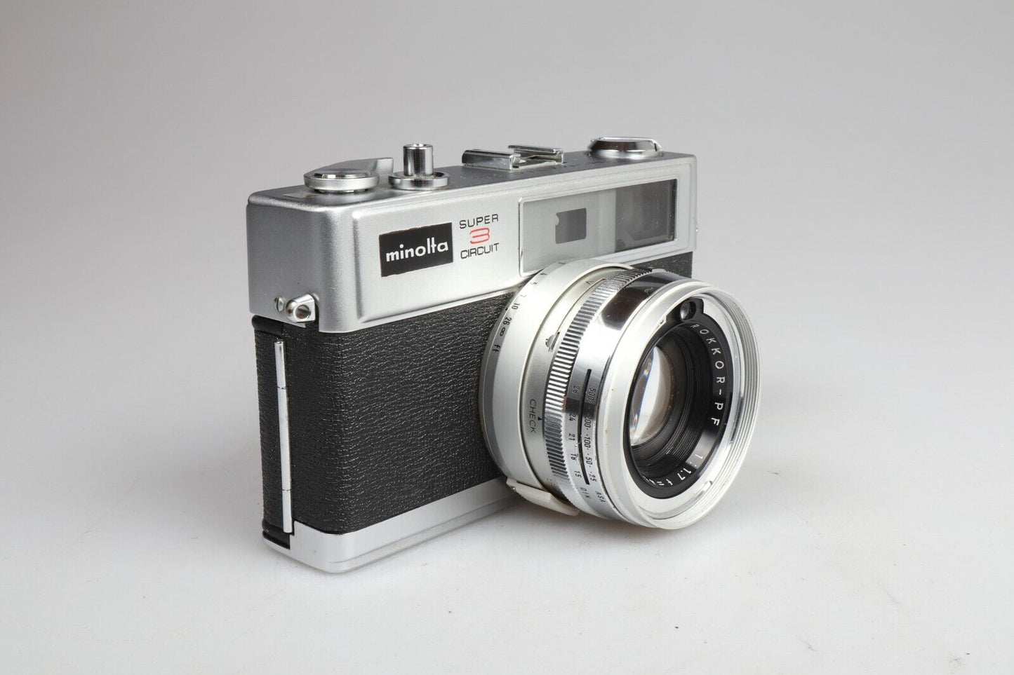 Minolta Hi-Matic 11 | 35mm Point &amp; Shoot Filmcamera | Zilver/Zwart 