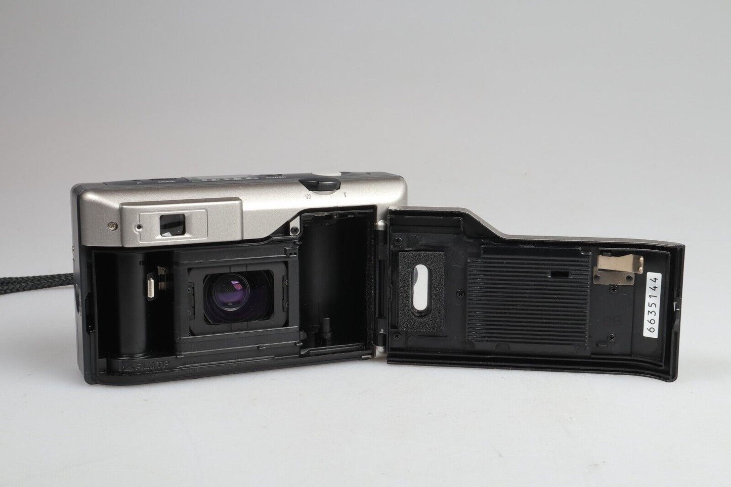 Konica Z Up 110 VP | 35mm Point &amp; Shoot Filmcamera | Zilver/Zwart 