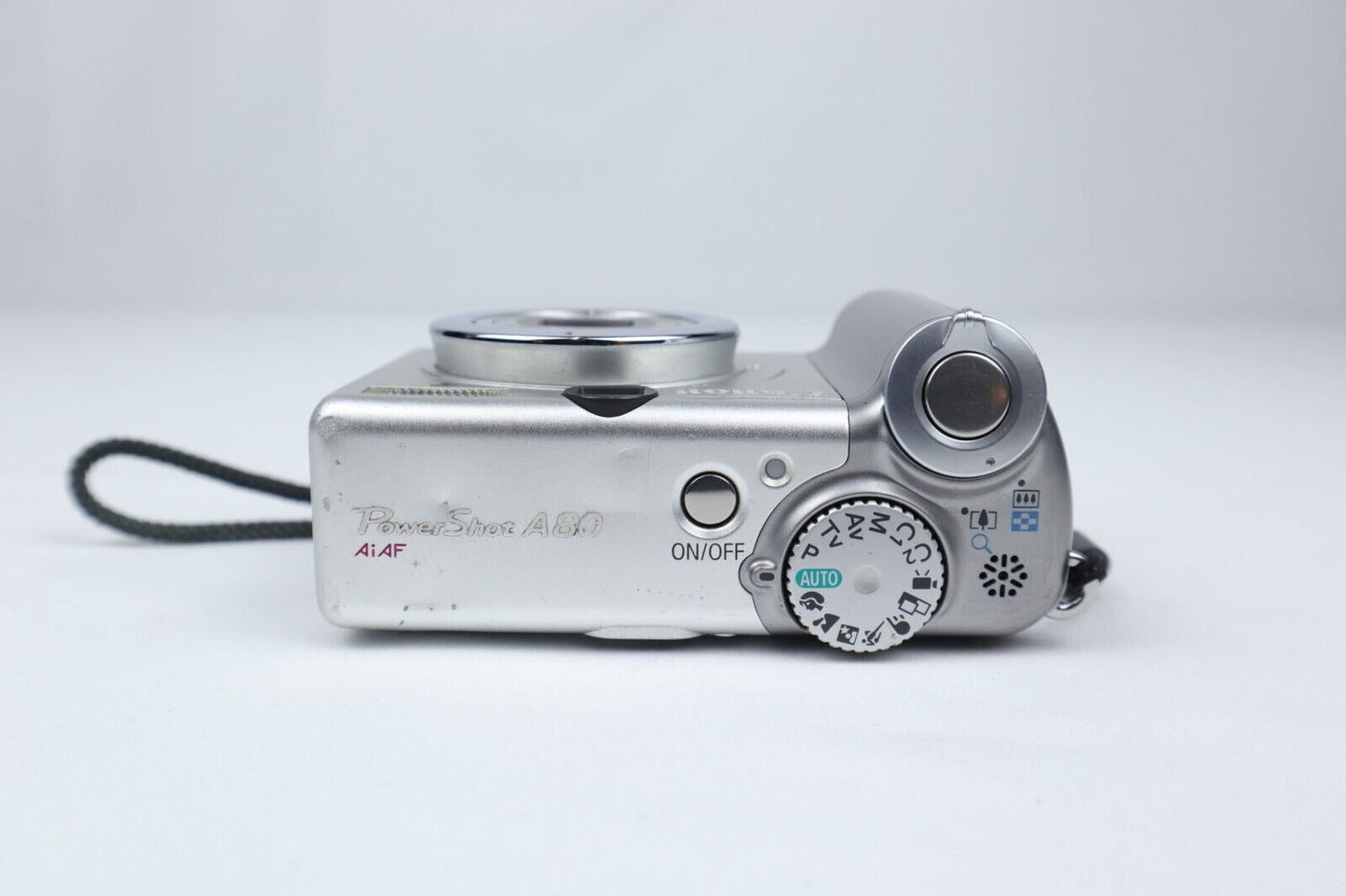 Canon PowerShot A80 | Digital Compact Camera | 4.0MP | Silver