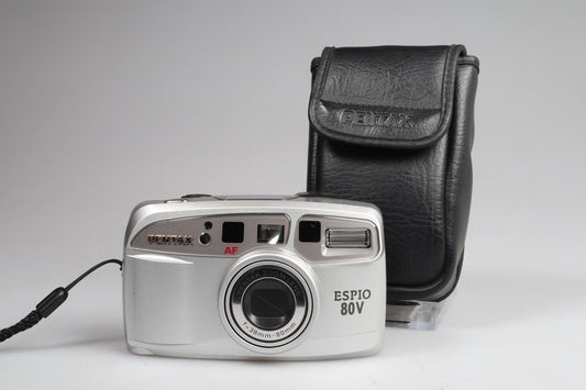 Pentax Espio 80V | 35mm Point & Shoot Film Camera | Silver