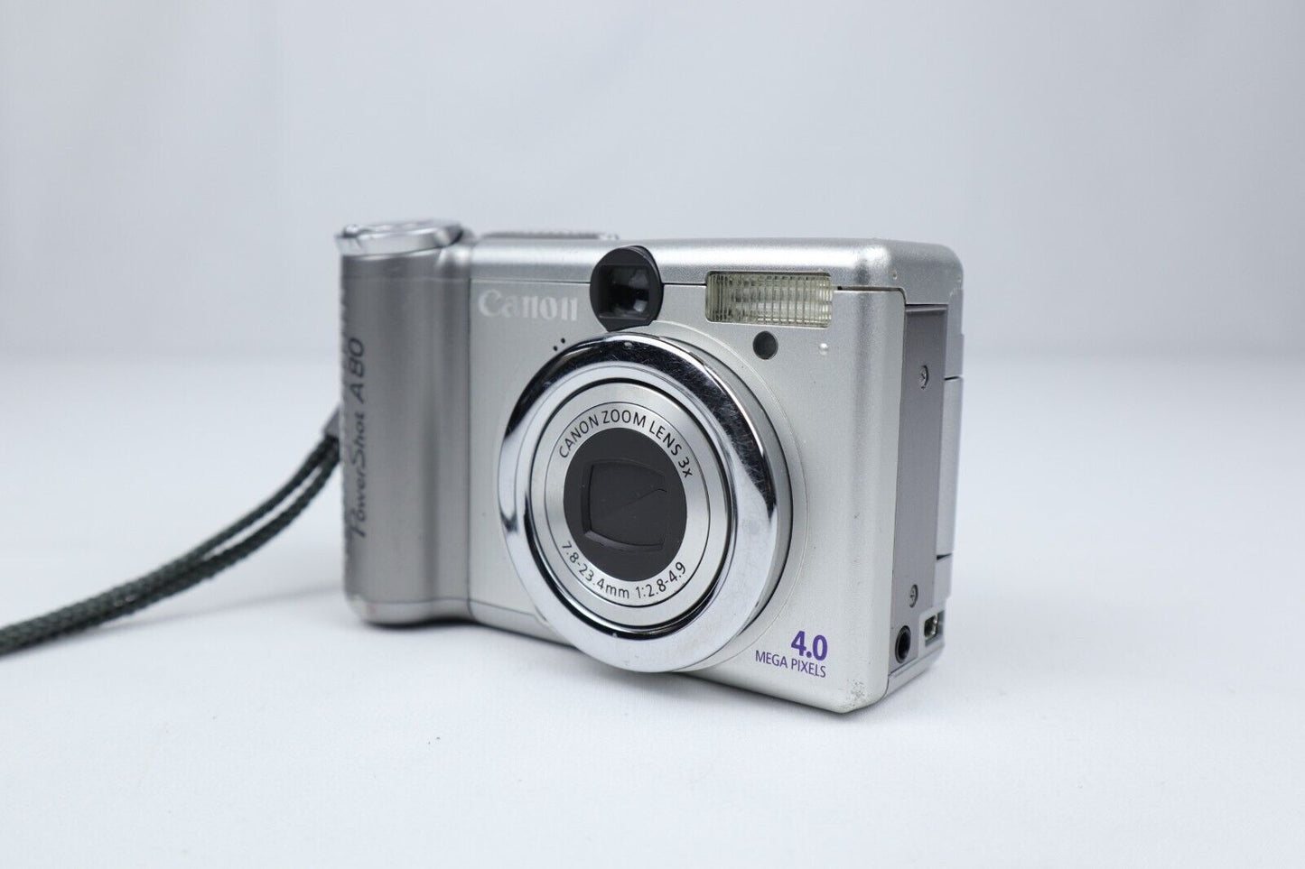 Canon PowerShot A80 | Digital Compact Camera | 4.0MP | Silver