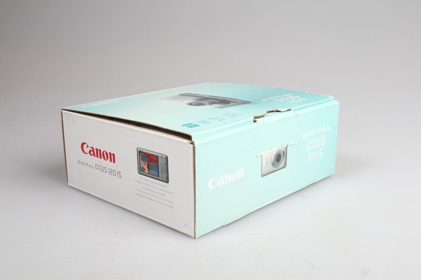 Canon IXUS 120IS | Digitale compactcamera | 12,1MP | Zilver