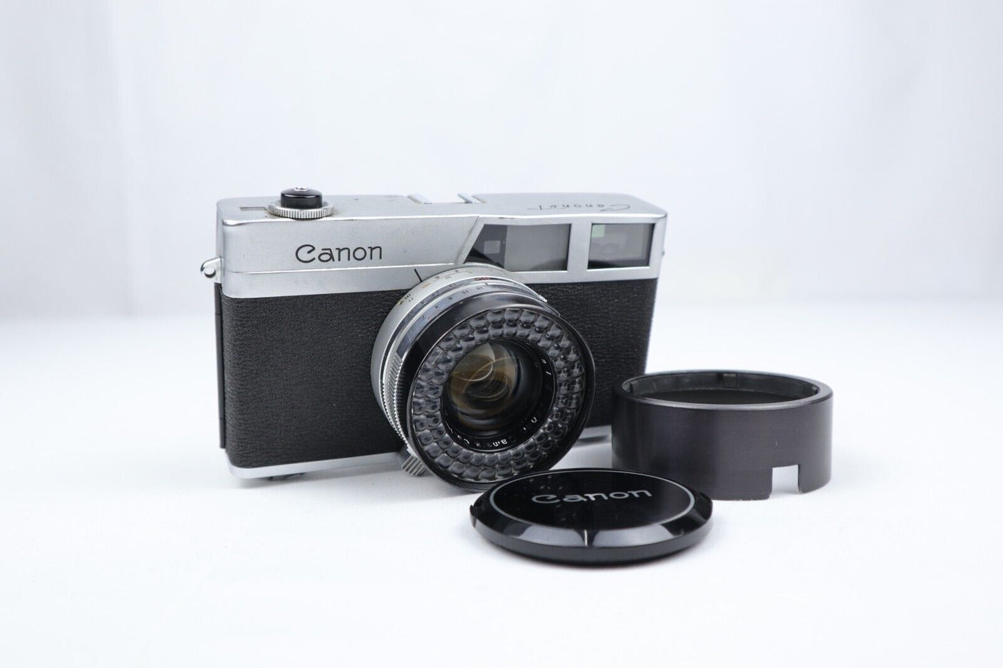 Canon Canonet | Fotocamera 35mm <tc>Point & Shoot</tc> | Argento/Nero