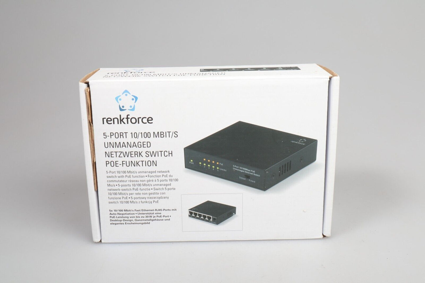 Switch Renkforce a 5 porte | Hub di rete Ethernet