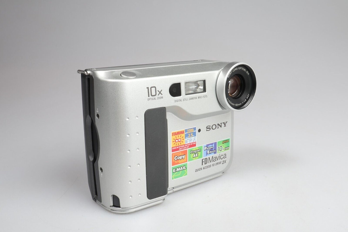 Sony MVC-FD75 FD Mavica | Fotocamera digitale | Argento