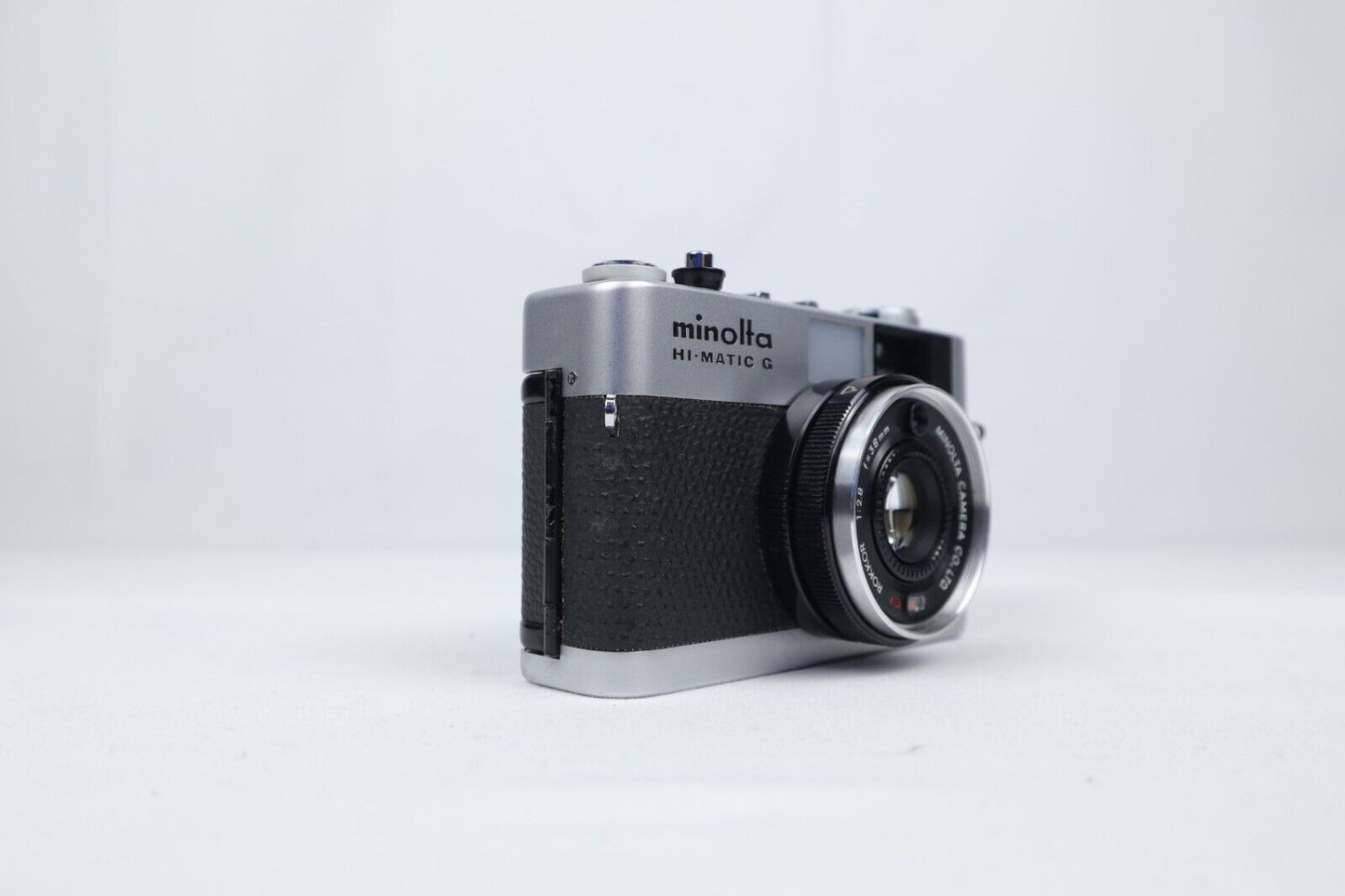 Minolta Hi-Matic G | 35mm Point & Shoot Film Camera | Silver