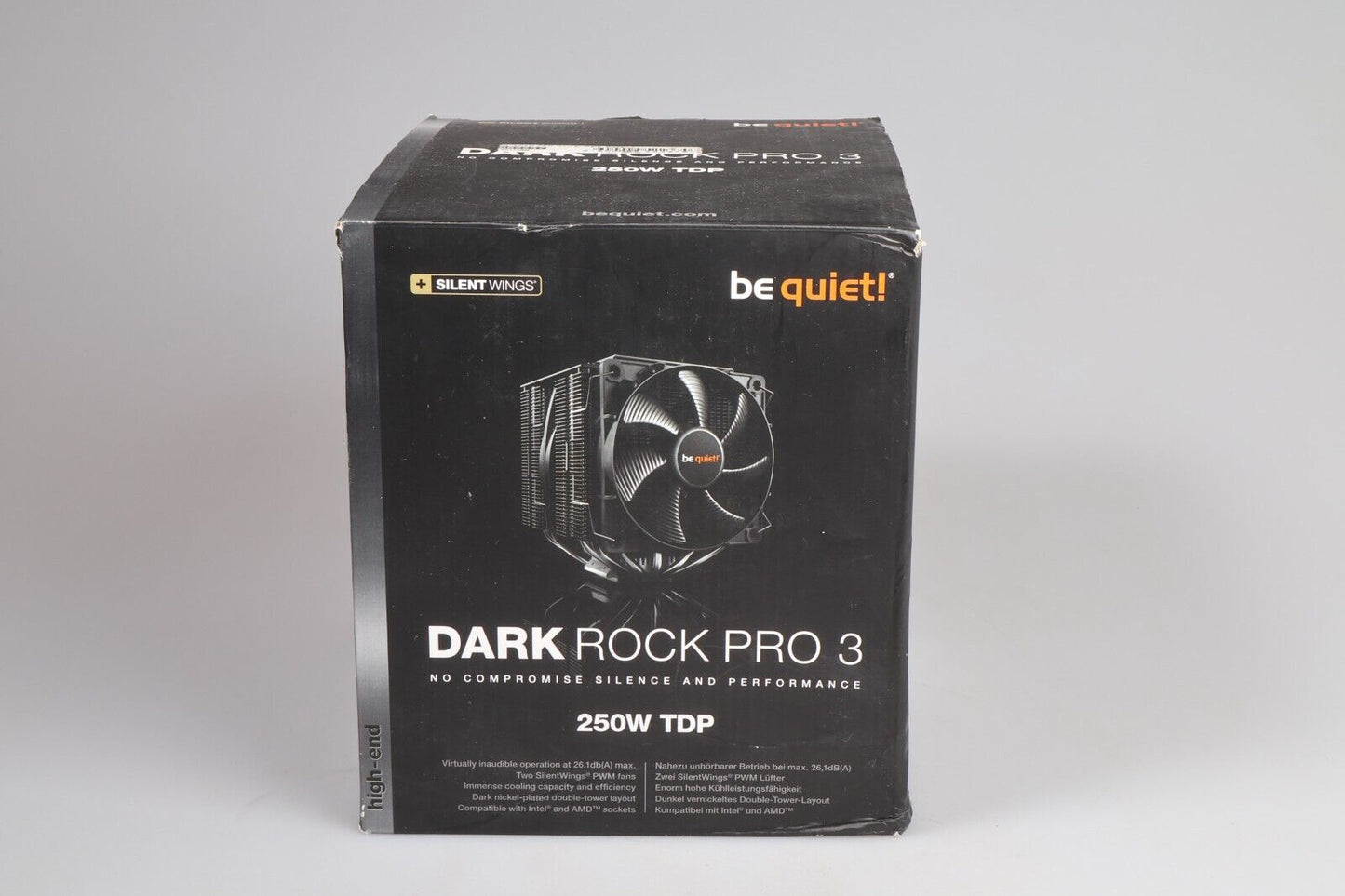 Wees stil! Dark Rock Pro 3 | CPU-koeler