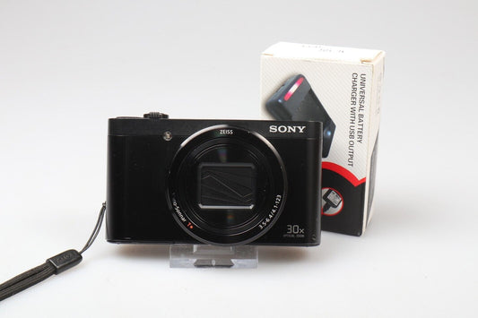 Sony Cyber-Shot DSC-WX500 | Digital Compact Camera | 18.2 MP | Black