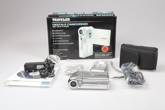 Traveler DV-5070 | Digital Camcorder | 5MP | Silver
