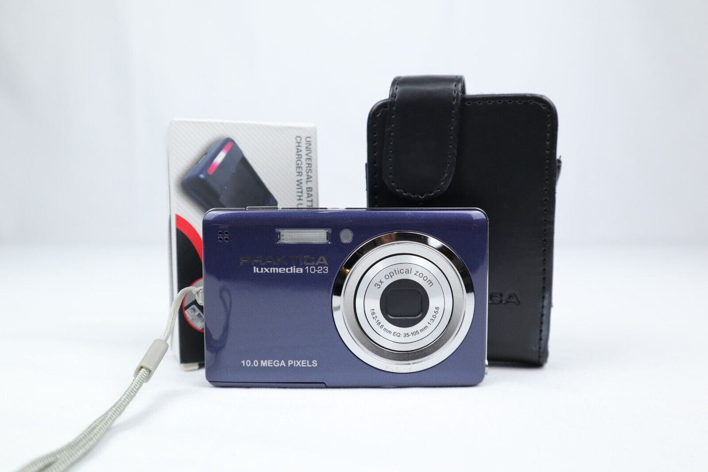 Praktica Luxmedia 10-23 | Digital Compact Camera | 10MP | Blue