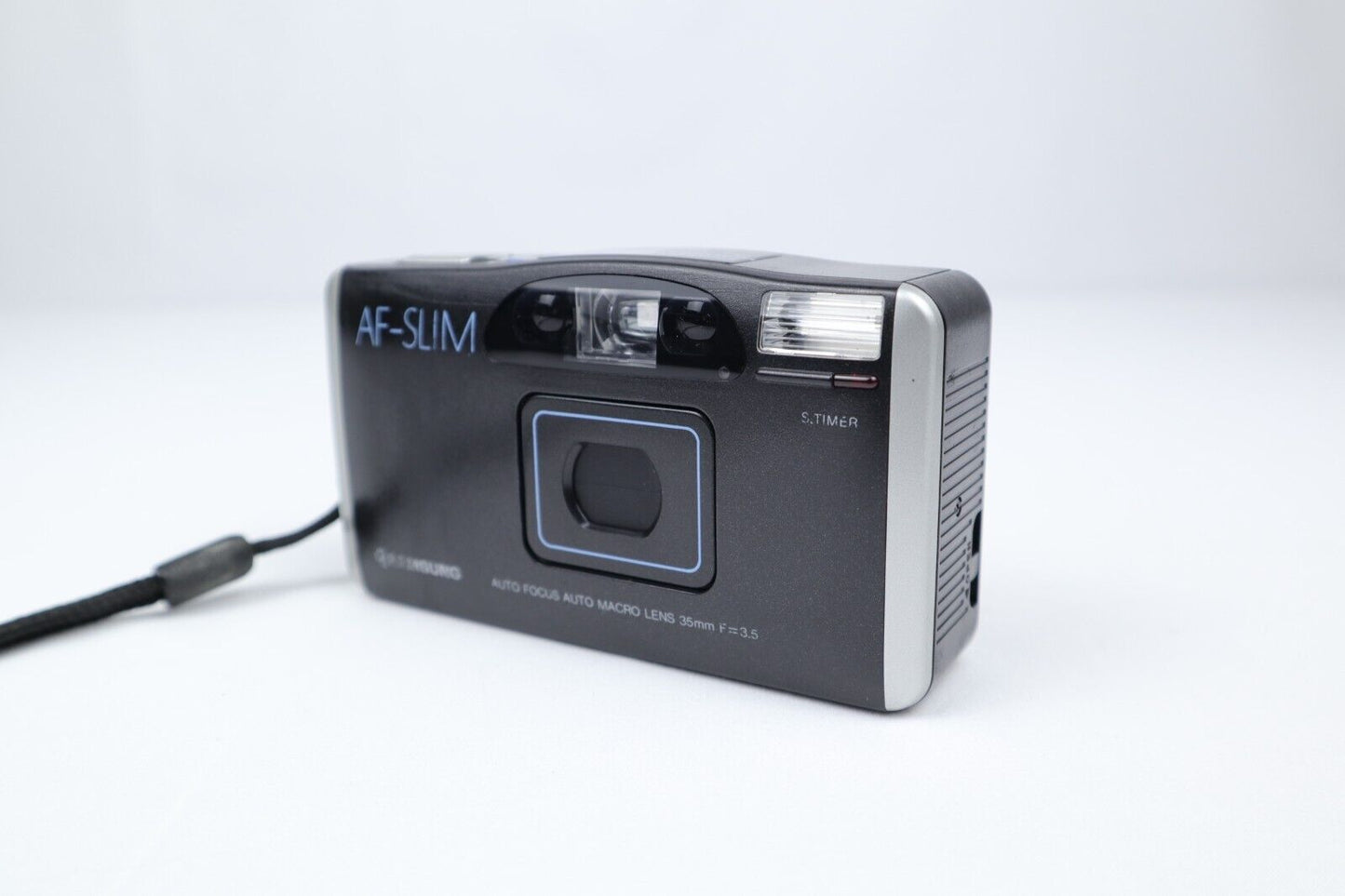 Samsung AF-Slim | 35mm Point & Shoot Film Camera | Black