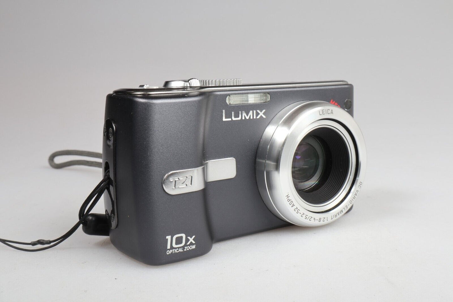 Panasonic Lumix DMC-TZ1 | Fotocamera digitale compatta | 5MP | Nero