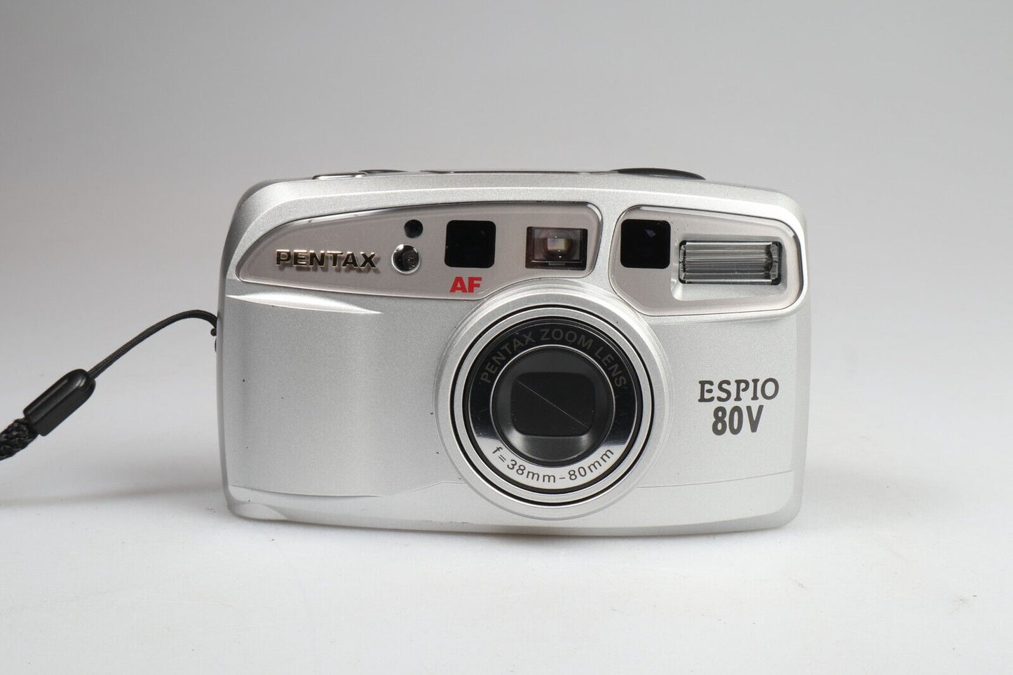 Pentax Espio 80V | 35mm Point &amp; Shoot Filmcamera | Zilver 