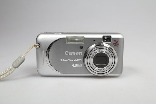 Canon PowerShot A430 | Appareil photo numérique compact | 4.0MP | Argent