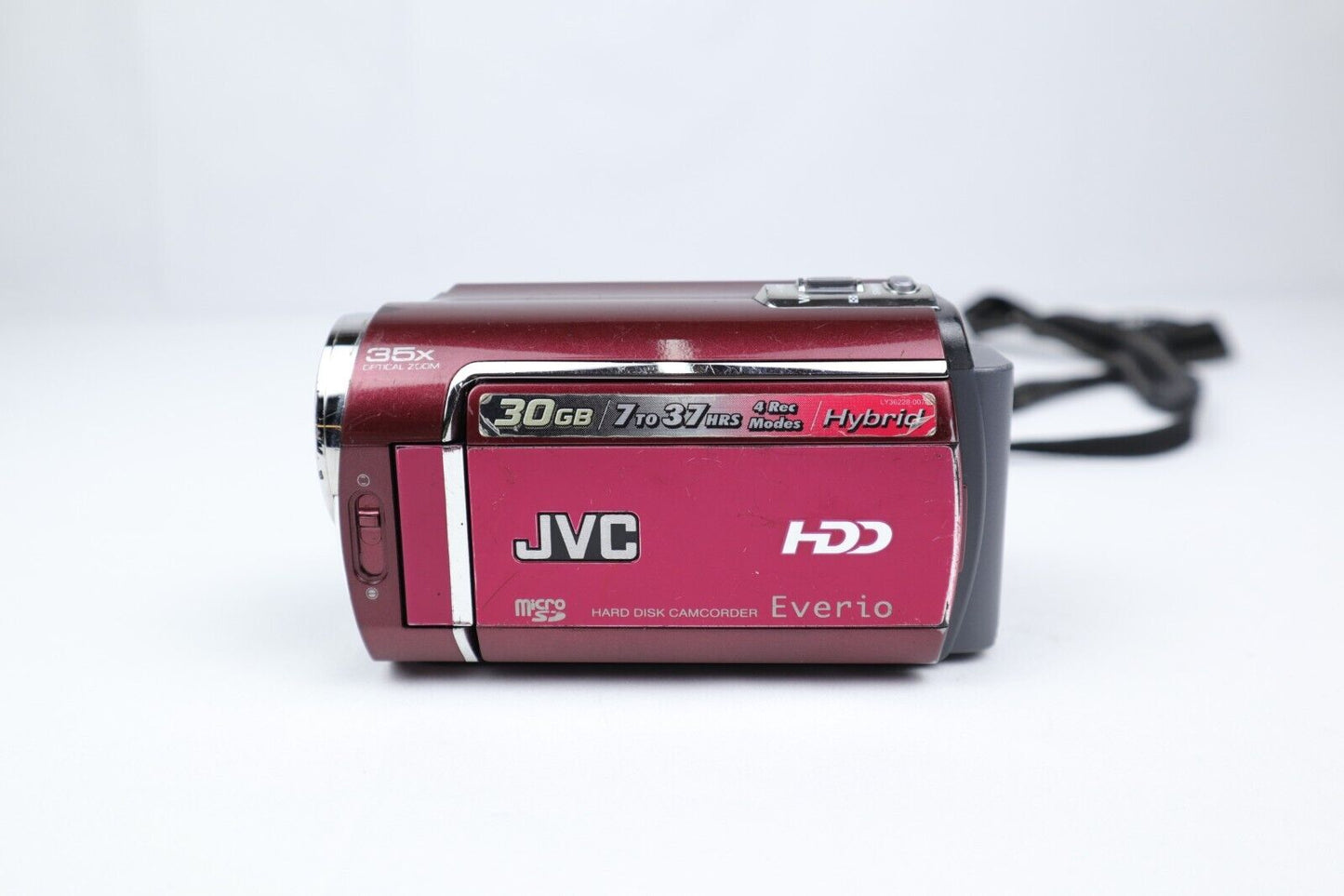 JVC Everio GZ-MG330RE | Digital Camcorder | 30GB | Red