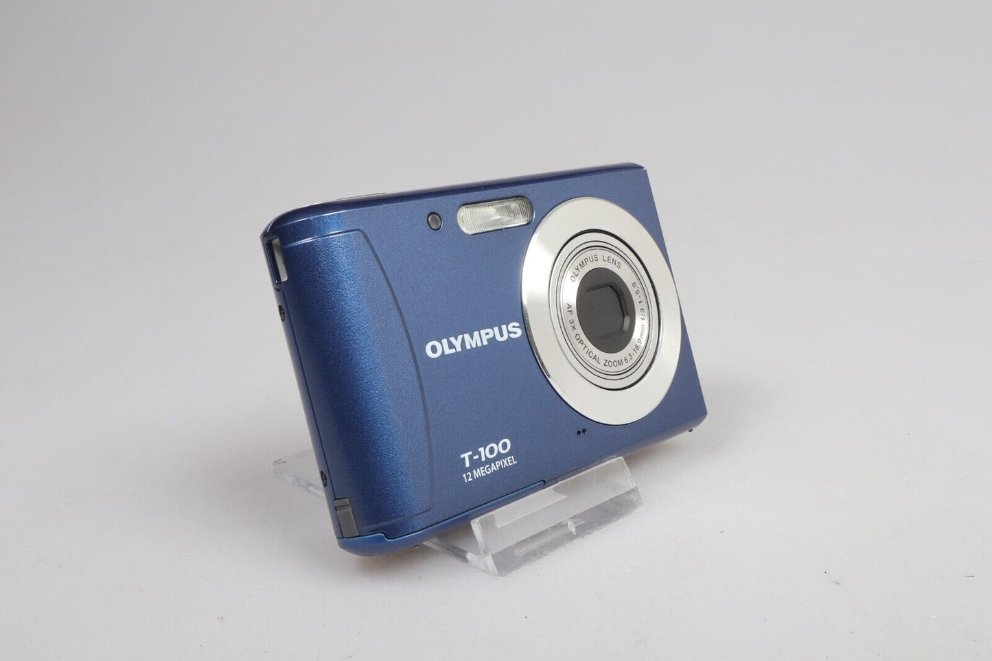 Olimpo T-100 | Cámara compacta digital | 12 megapíxeles | Azul