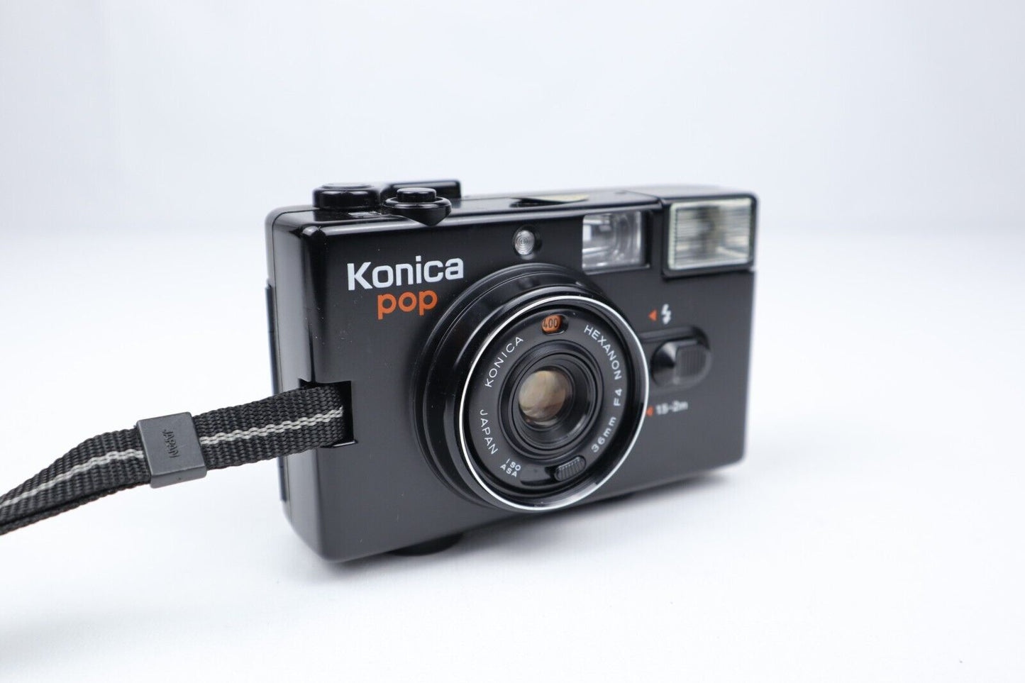 Konica Pop | 35mm Point & Shoot Film Camera | Black