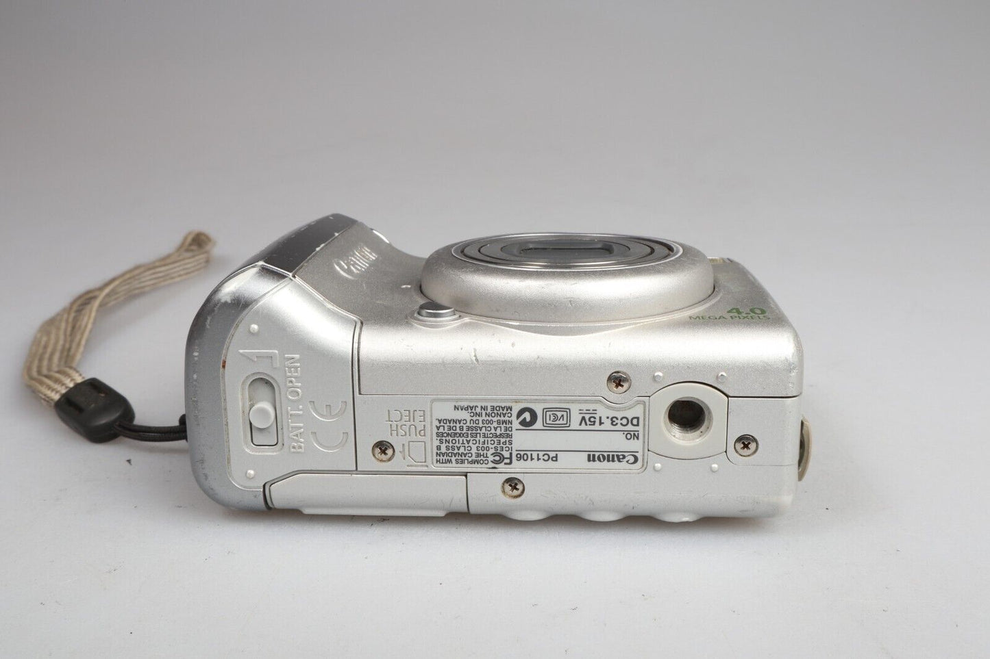 Canon PowerShot A520 | Digital Compact Camera | 4.0MP | Silver