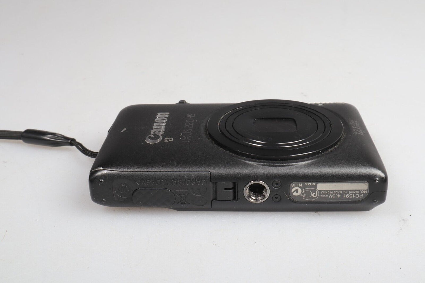 Canon IXUS 220 HS | Digitale compactcamera | 12,1 MP | Zwart 