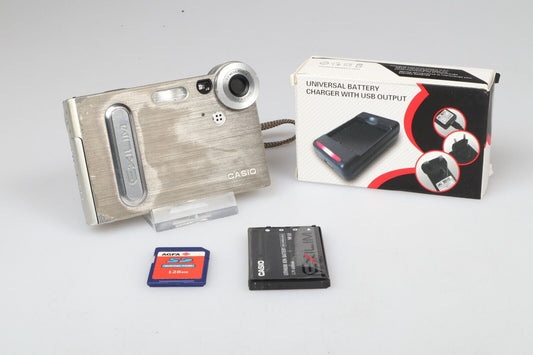 Casio Exilim EX-S3 | Digital Compact Camera | 3.2MP | Silver