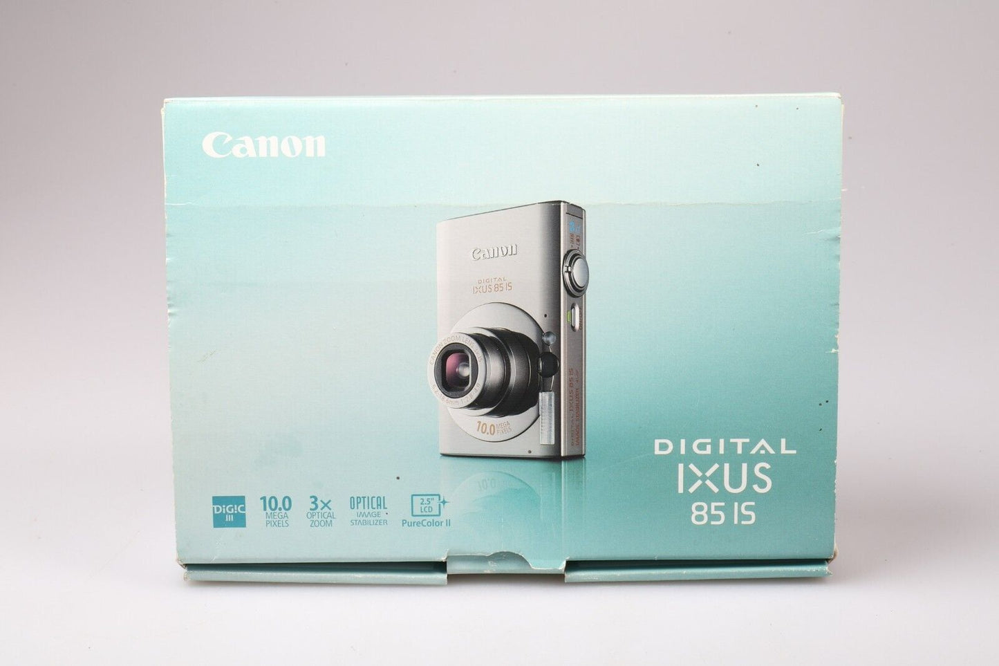 Canon Digital IXUS 85 IS | Digital Compact Camera | 10MP | Silver