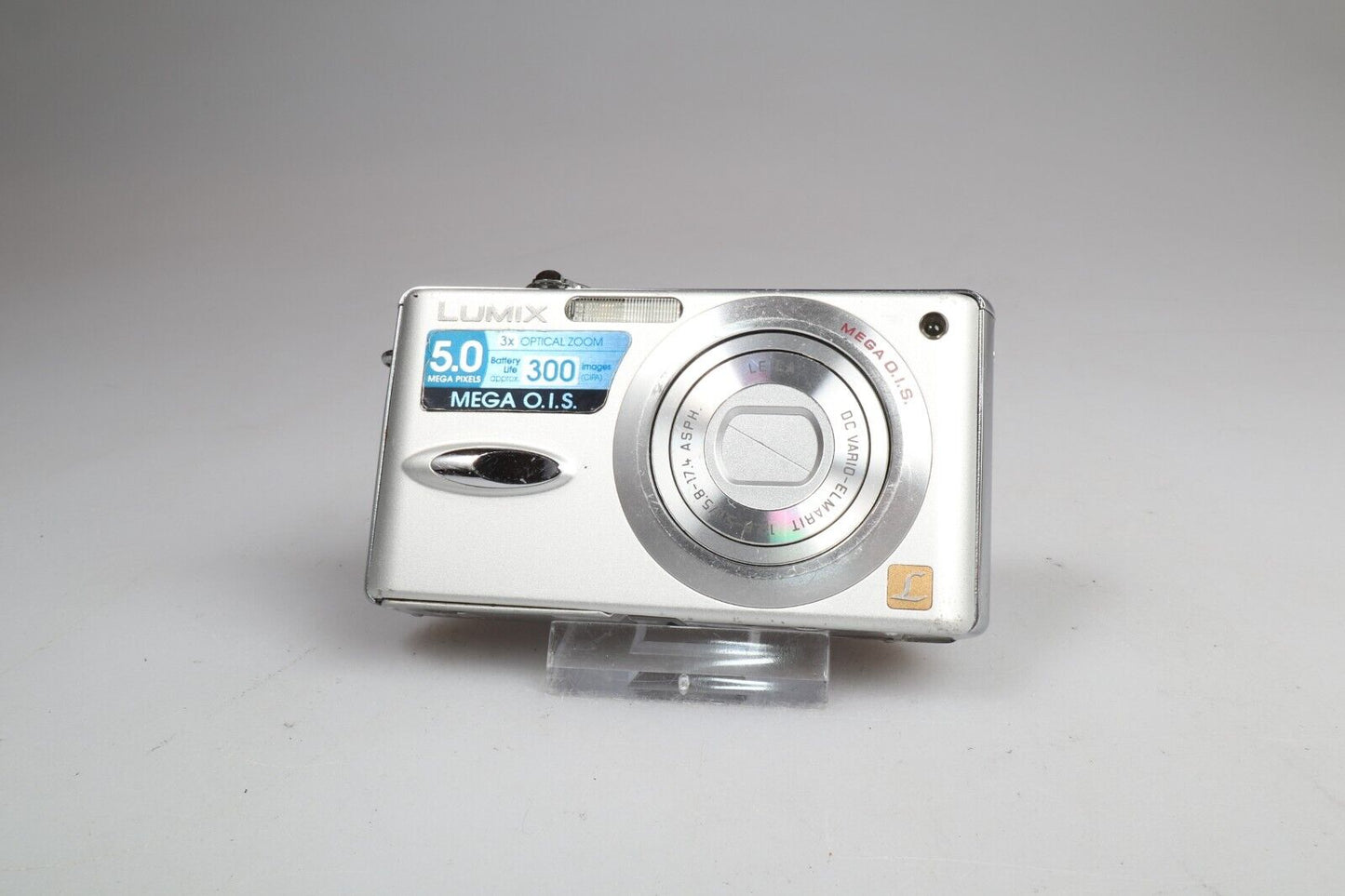 Panasonic Lumix DMC-FX8 | Digitale compactcamera | 5,0 MP | Zilver