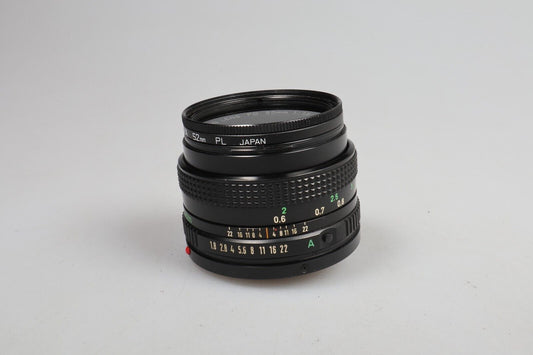 Canon FD Lens | 50mm f/1.8 | Canon FD Mount