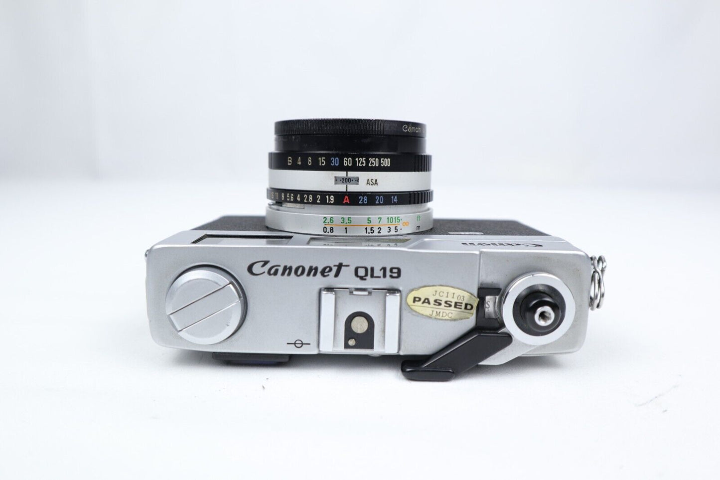 Canon Canonet QL19 | Fotocamera 35mm <tc>Point & Shoot</tc> | Argento/Nero