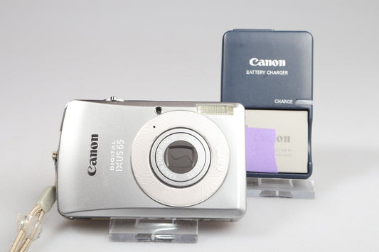 Canon Digital IXUS 65 | Digital Compact Camera | 6MP | Silver