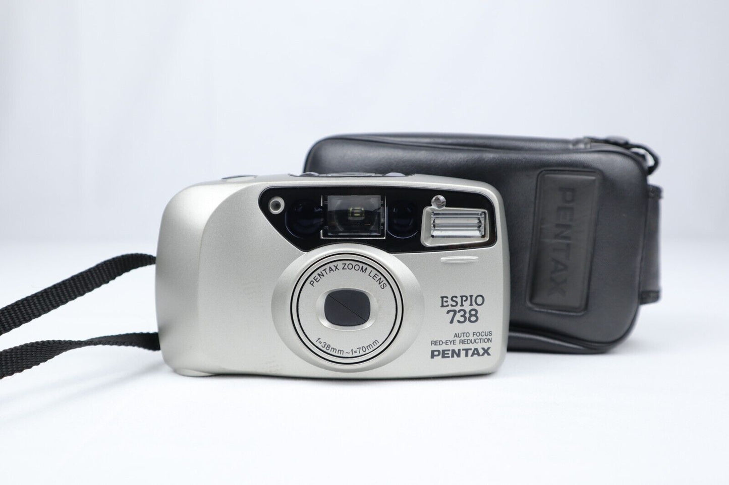 Pentax Espio 738 | 35mm Point & Shoot Film Camera | Silver