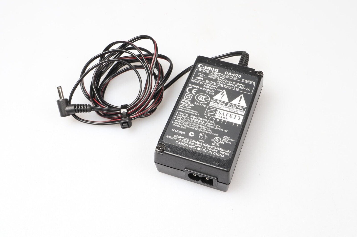 Canon CA-570 | AC Power Adapter for Canon Camcorders