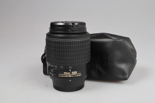 Nikon DX AF-S-lens | ED 55-200m 1:4-5,6 G | Nikon F-vatting