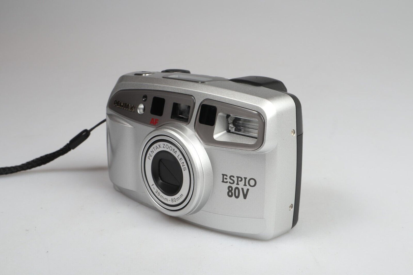 Pentax Espio 80V | Appareil photo argentique point & shoot 35 mm | Argent