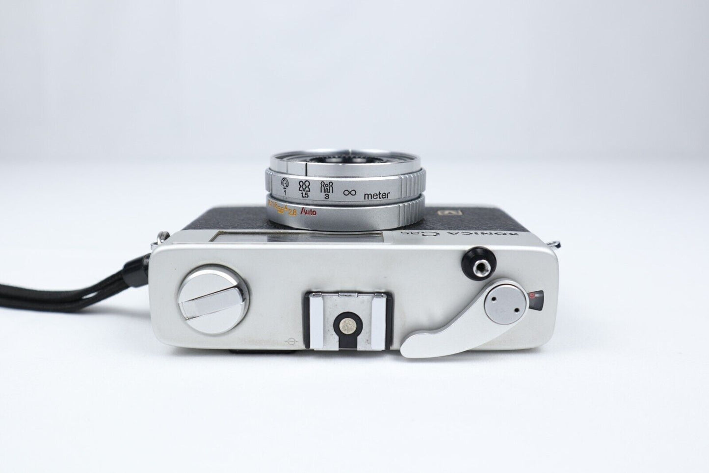 Konica C35 | 35mm Point & Shoot Film Camera | Silver/Black