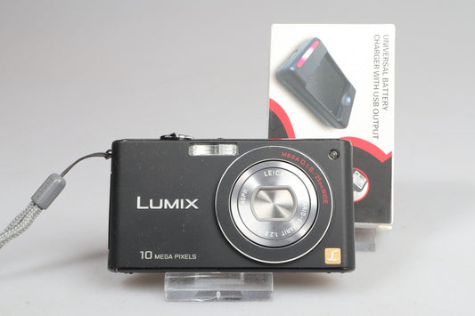 Panasonic Lumix DMC-FX37 | Digital Compact Camera | 10MP | Black